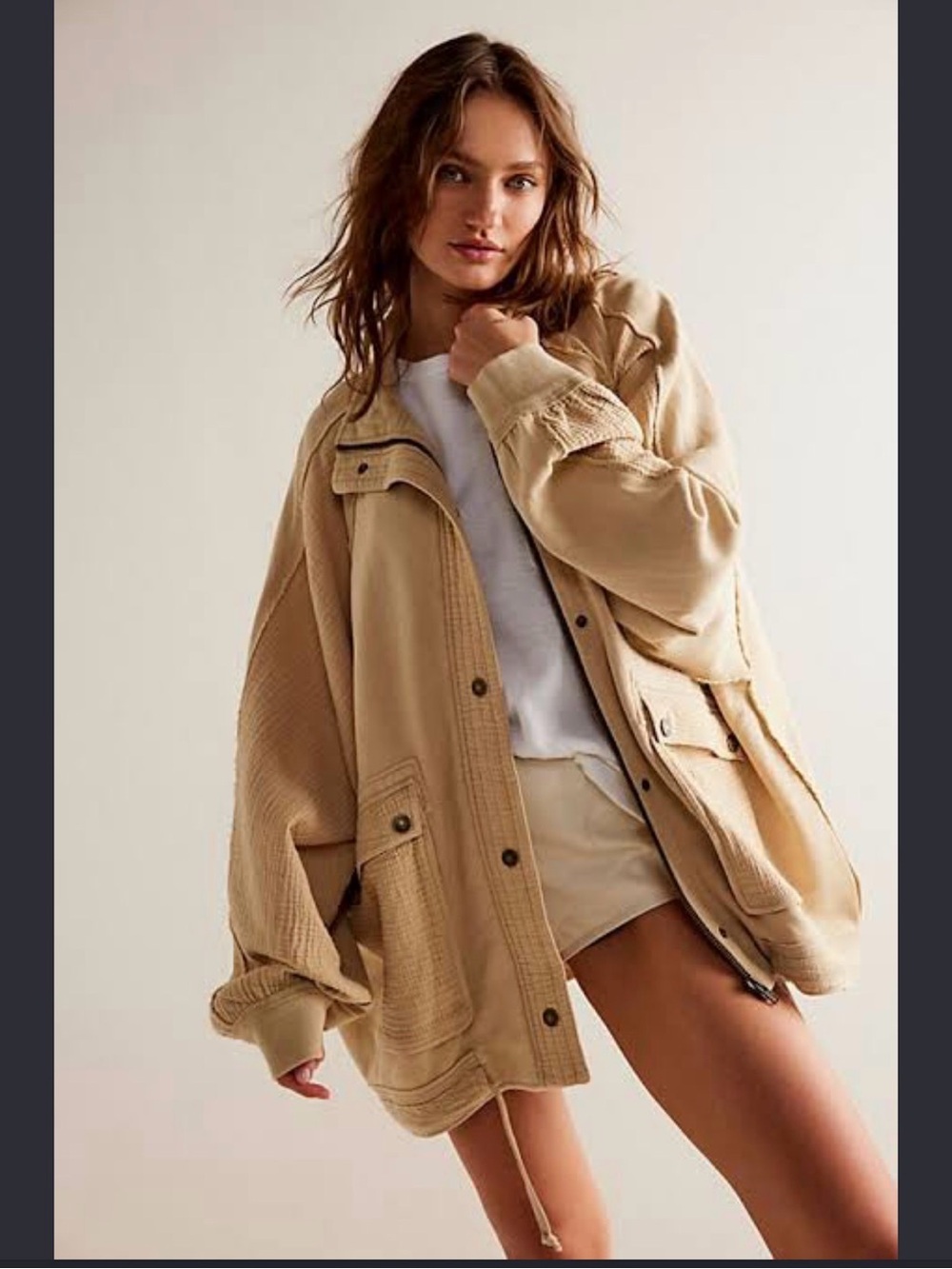 NWT Free People We The Free Para Cardi Sz L